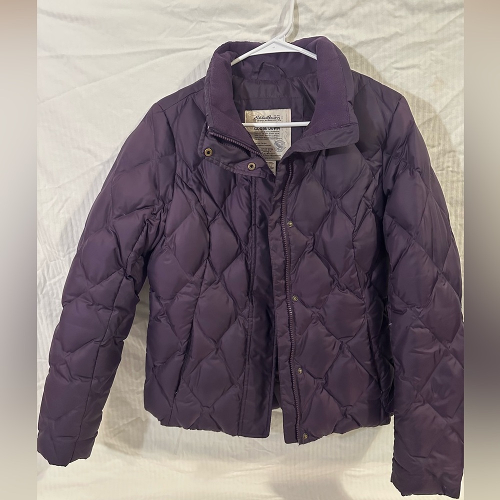 Eddie Bauer Premium Goose Down Jacket - Size Medium
